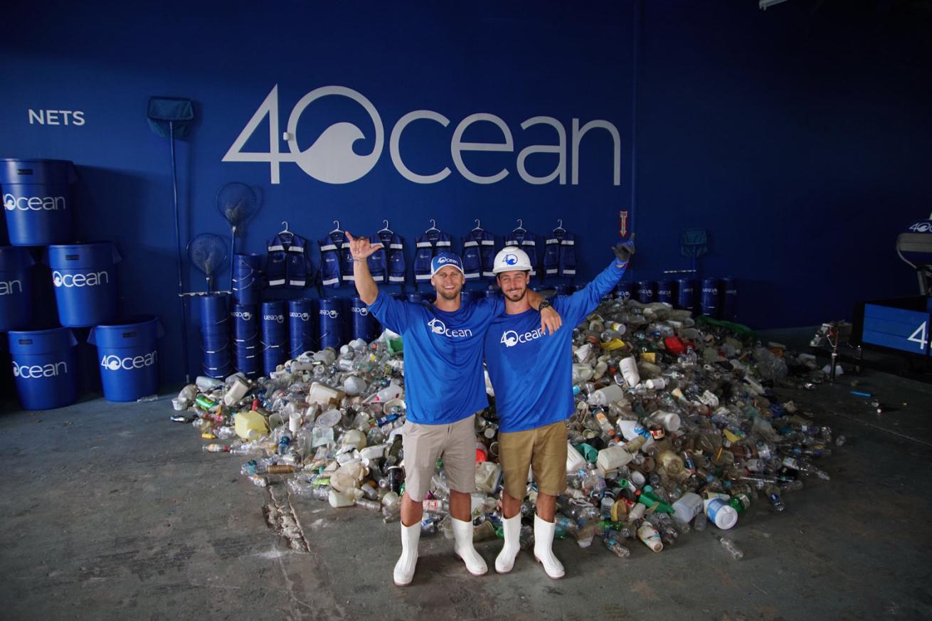 4ocean co-founders Alex Schulze and Andrew Cooper