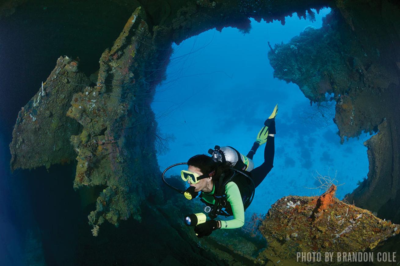 scuba diving Chuuk Lagoon