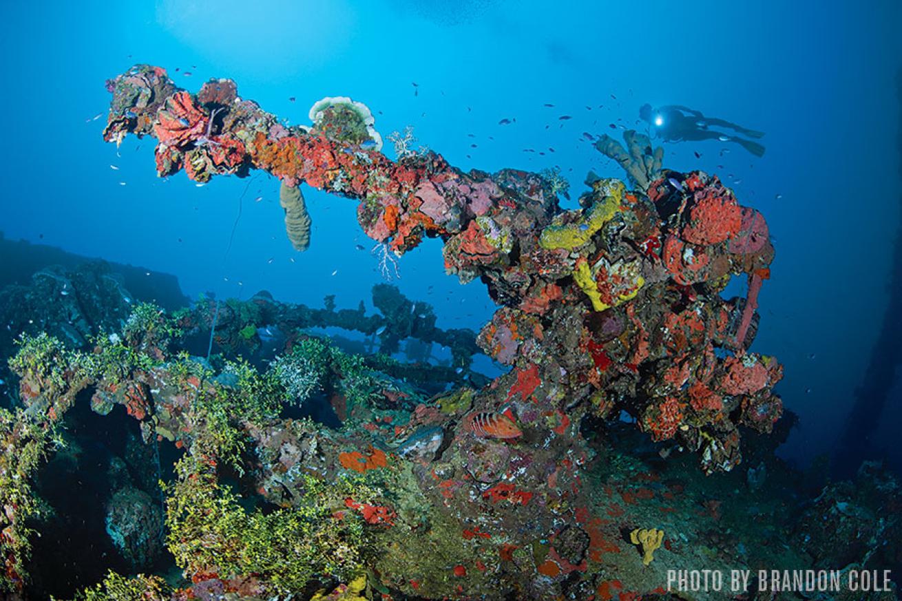 scuba diving Chuuk Lagoon