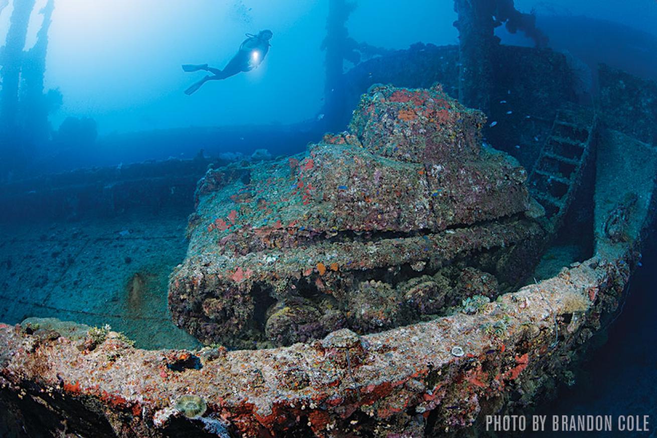 scuba diving Chuuk Lagoon