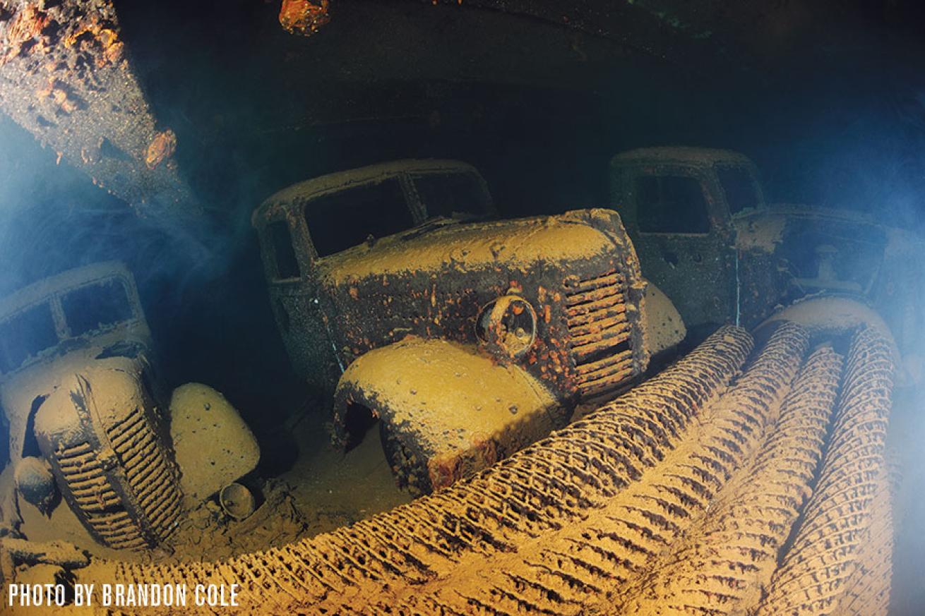 scuba diving Chuuk Lagoon
