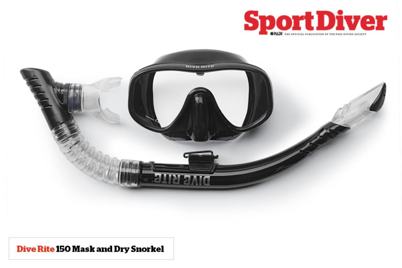 DIVE RITE - ES 150 Mask and Dry Snorkel