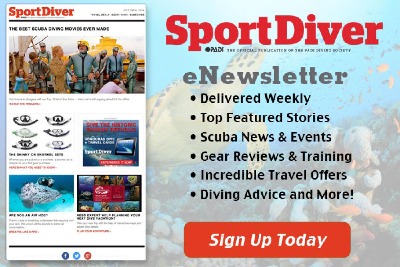 Sport Diver Weekly eNewsletter