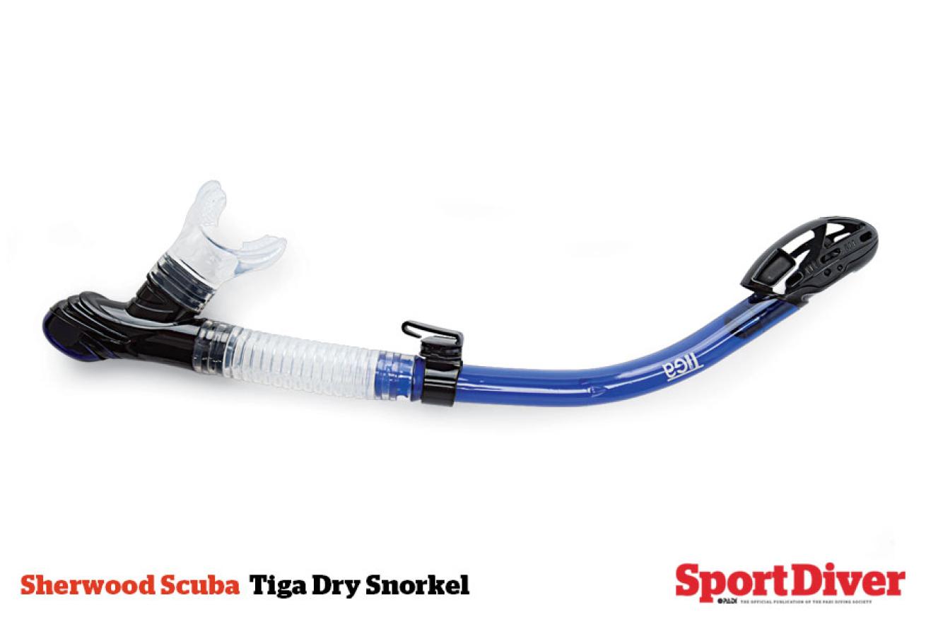 Sherwood Scuba Tiga Dry Snorkel