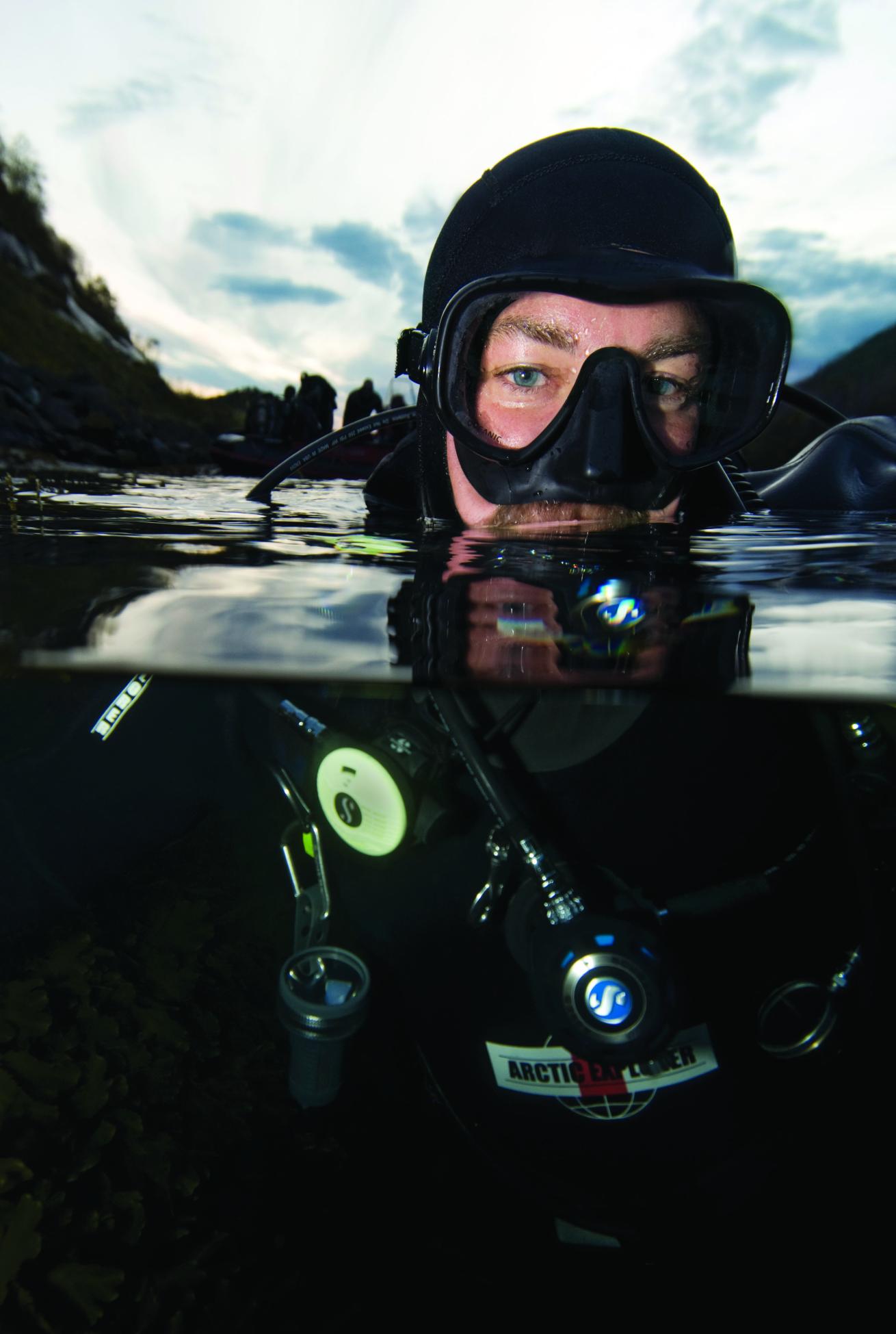 Fredric Ihrsen scuba diver