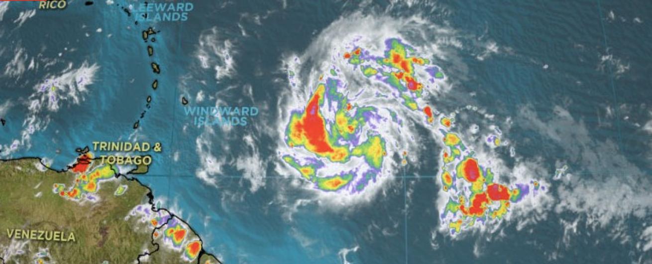 Tropical Storm Maria forms in western Atlantic