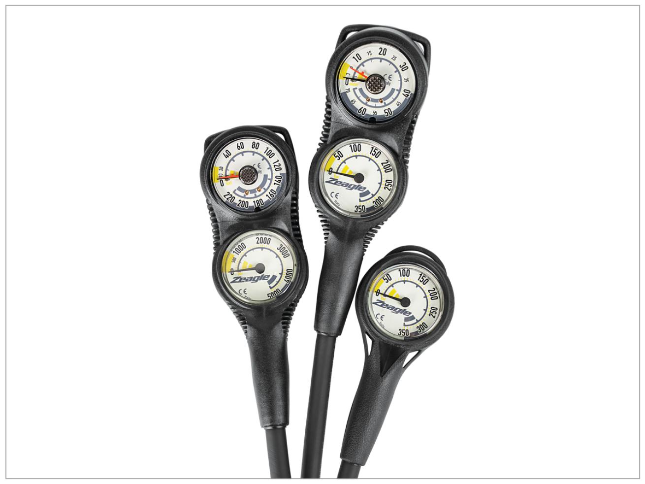 scuba diving gauges zeagle