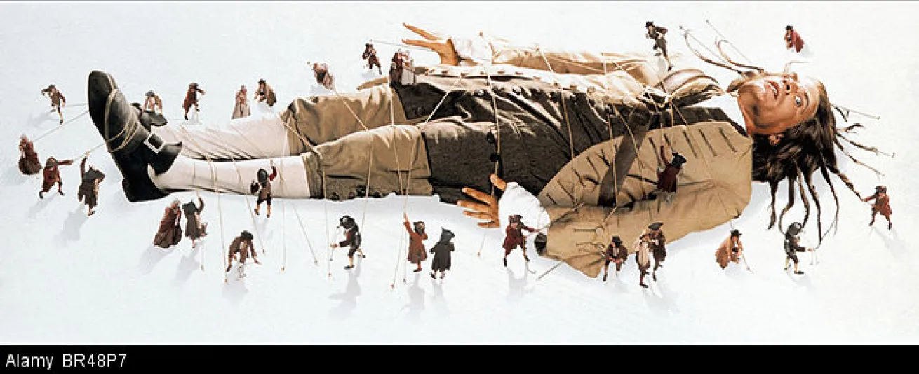 gulliver's travels books shipwreck