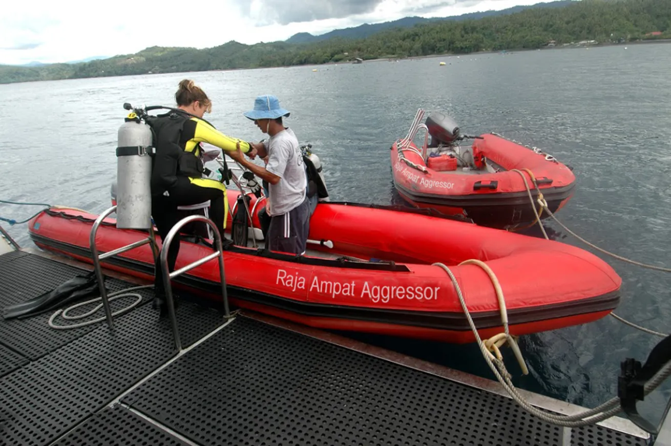 RAJA AMPAT AGGRESSOR DIVE TENDER