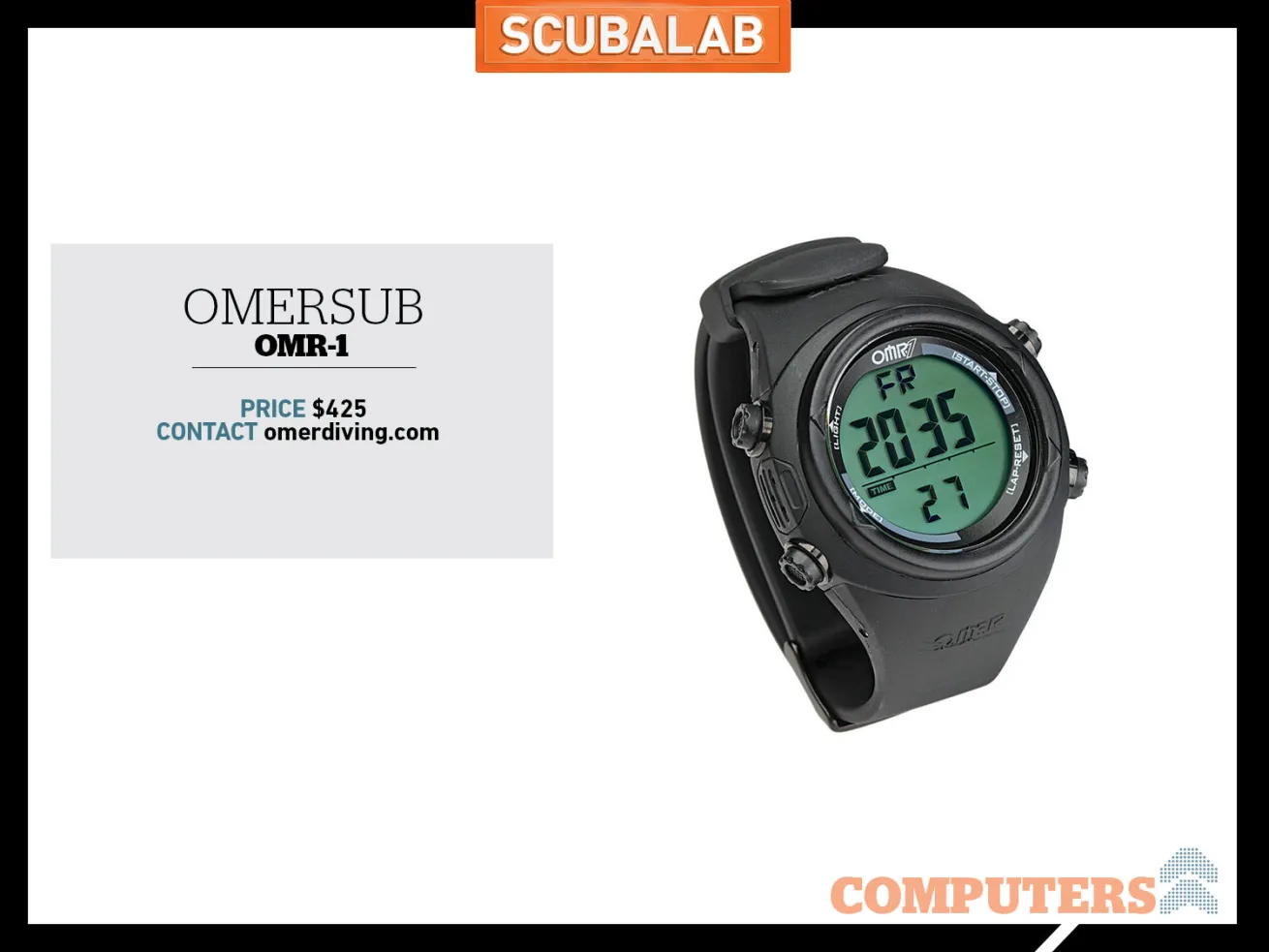 Dive Computer Free Diving Gear Omer Sub Scuba