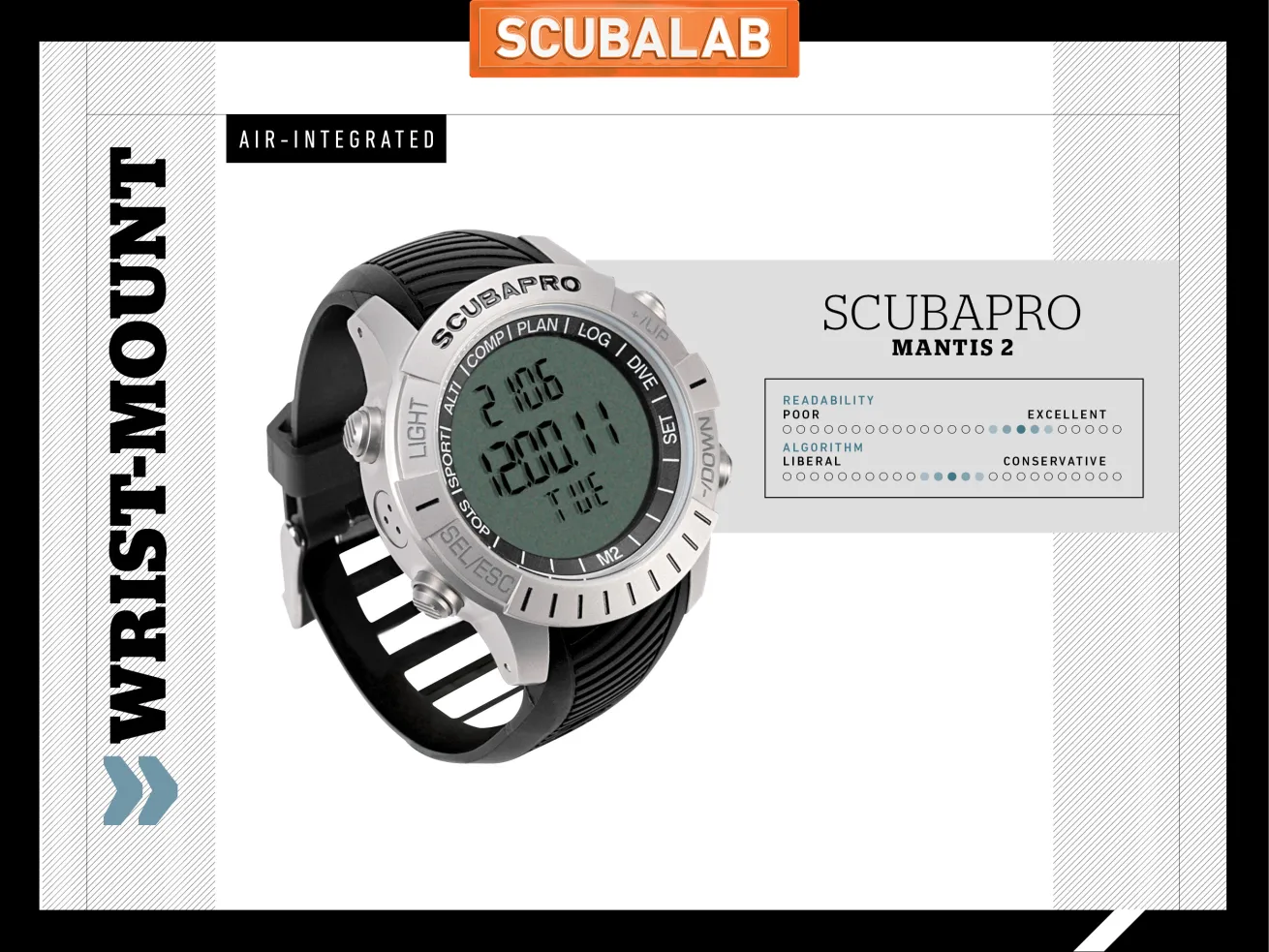 Scubapro Mantis 2 dive computer