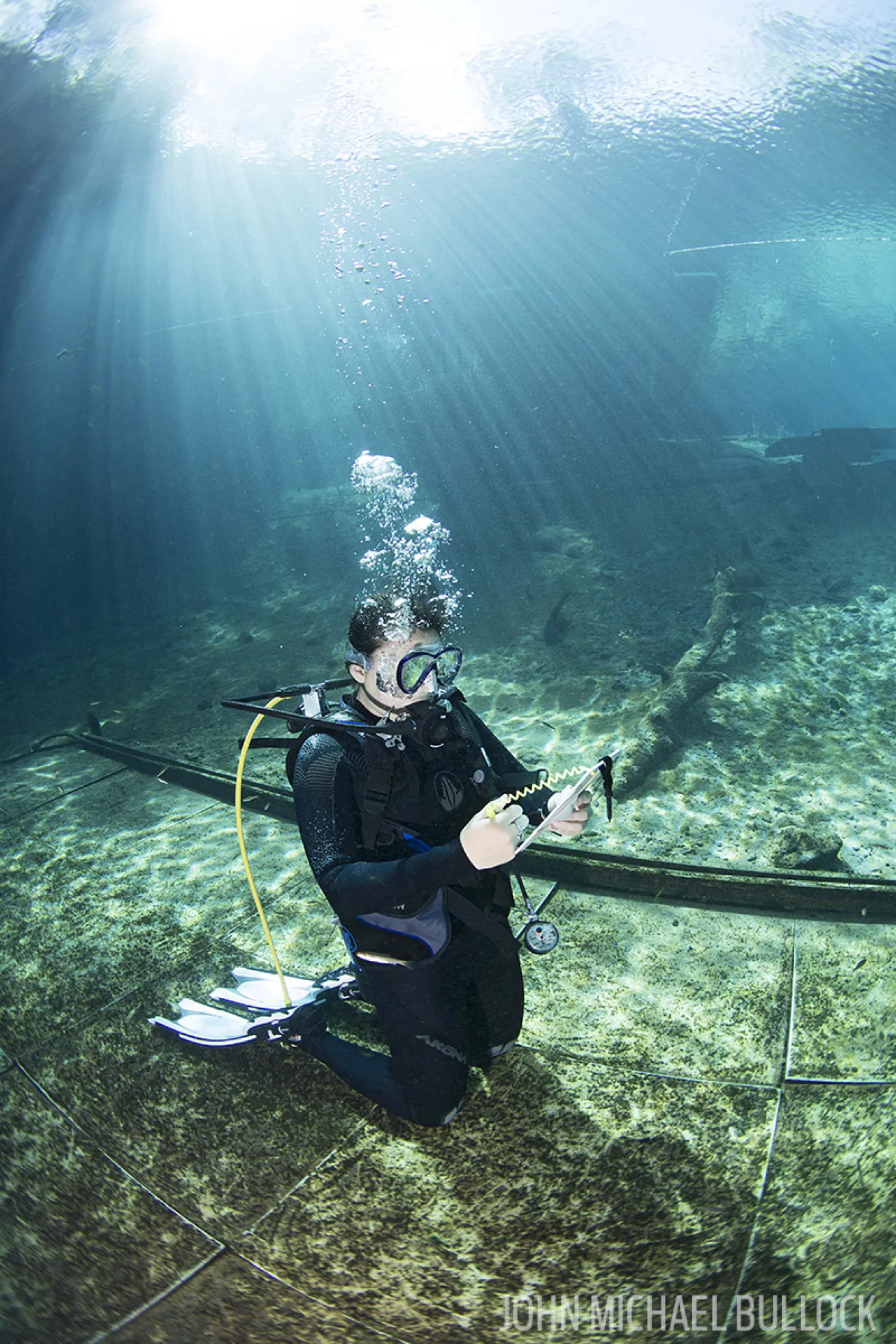 Scuba Diving BCs ScubaLab Test Blue Grotto Florida
