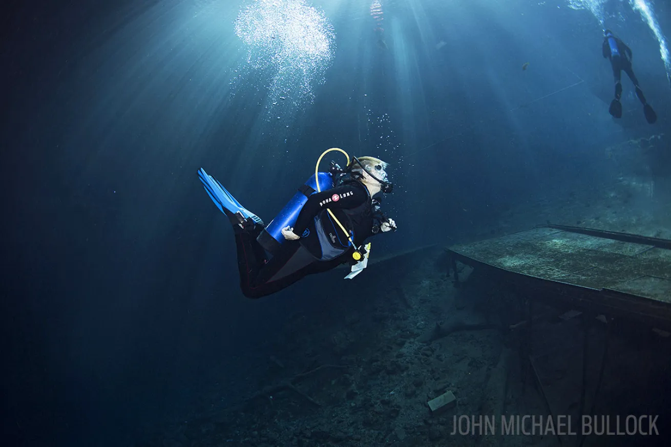 Scuba Diving BCs ScubaLab Test Blue Grotto Florida