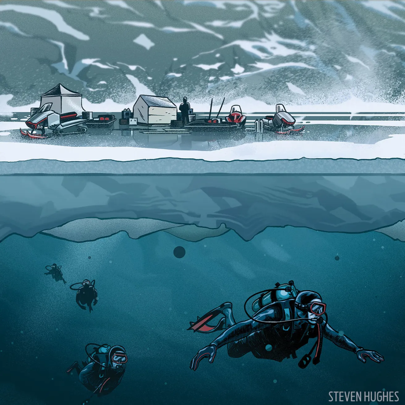 Ice Diving