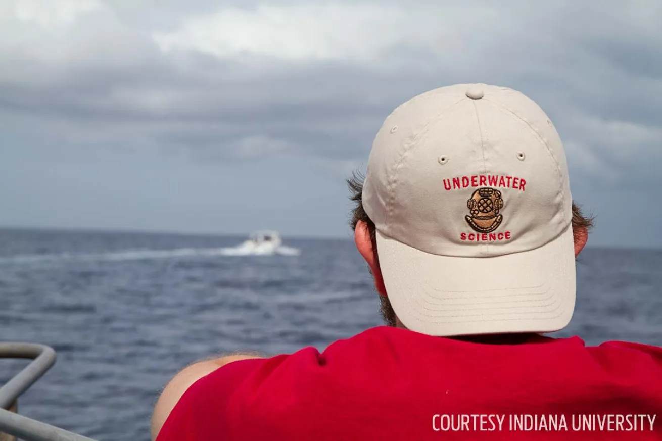 IU academic scuba diver Dominican Republic
