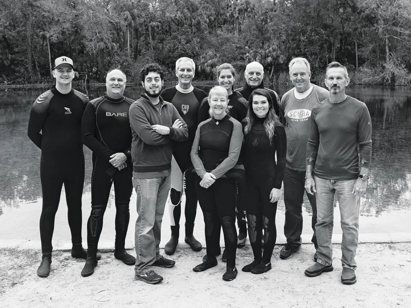ScubaLab Fin Test Team Members