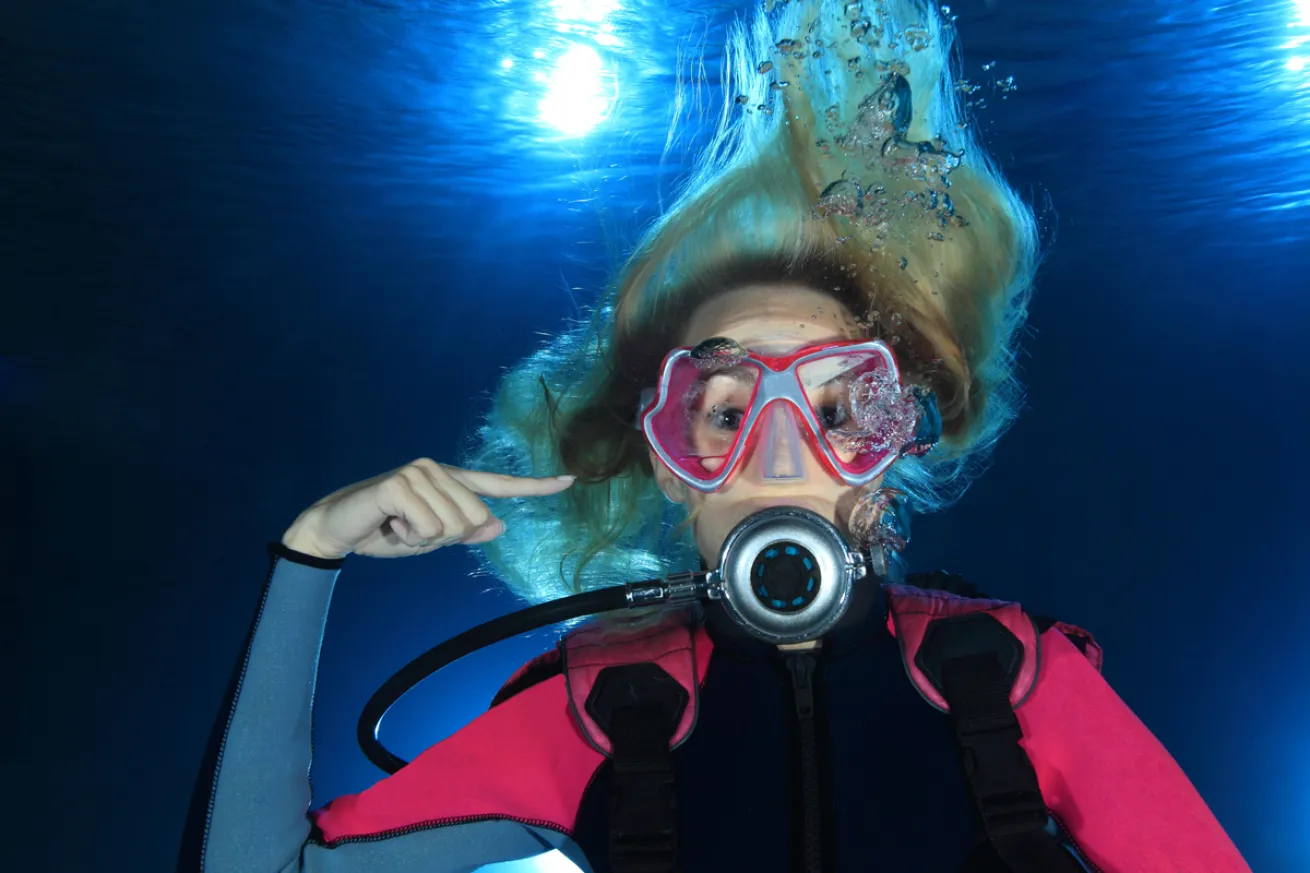 A Diver with Ear Pressure Problems 
