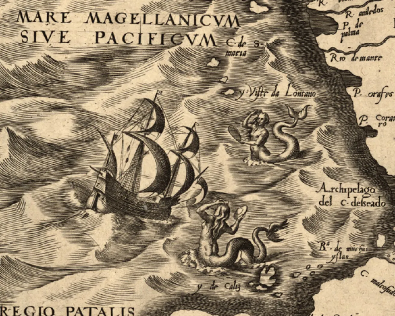 Sea Monsters on Renaissance Maps | Scuba Diving