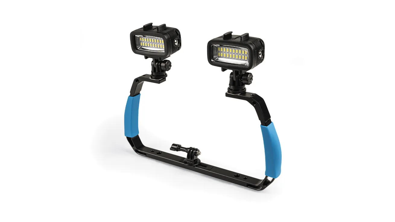 pro shot underwater  Camera Tray and Dive Lights