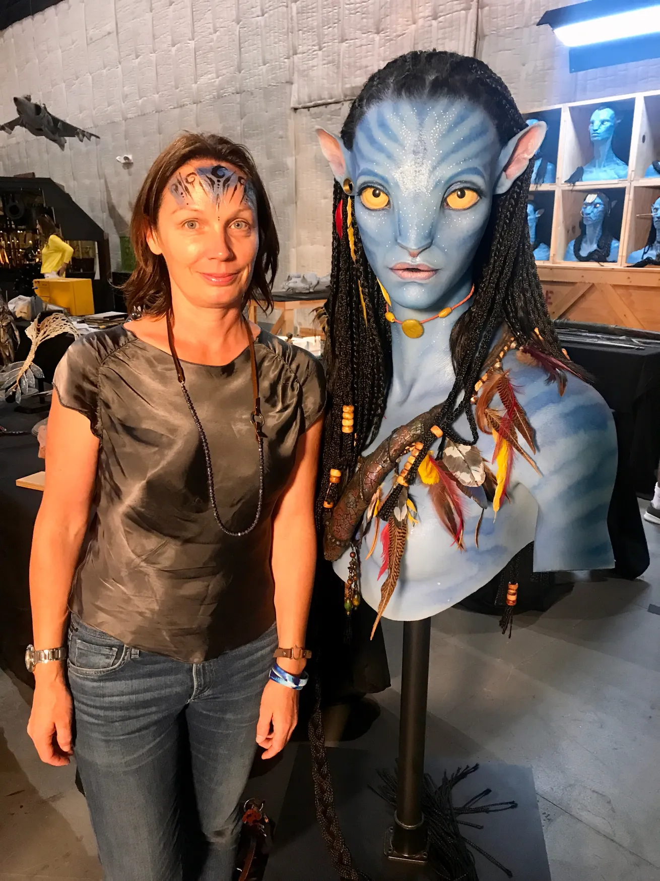 Szilvia Gogh worked as a water safety diver on the set of the second and third *Avatar* films, alongside award-winning actors and director James Cameron.