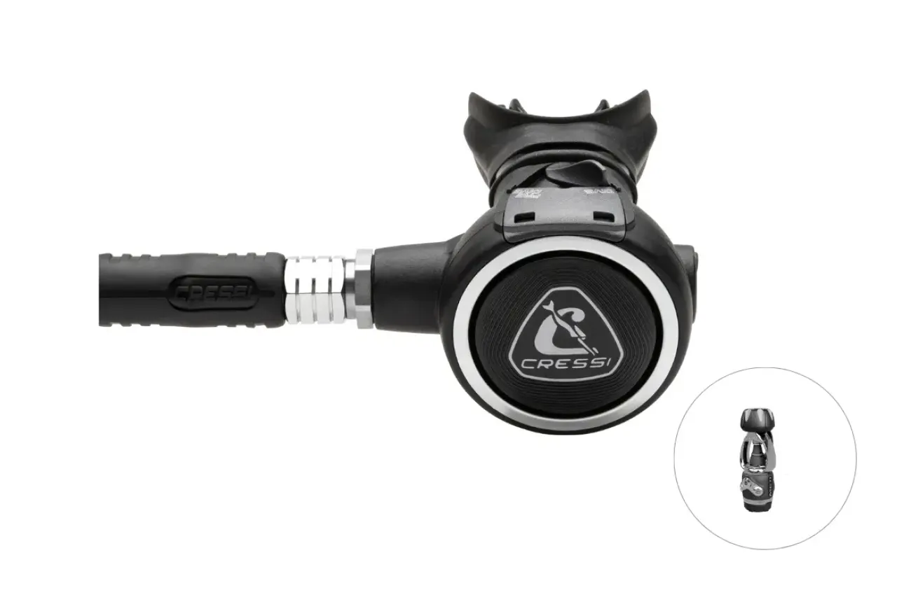 Cressi MC11-SC Zen Pro scuba regulator first and second stage cold water