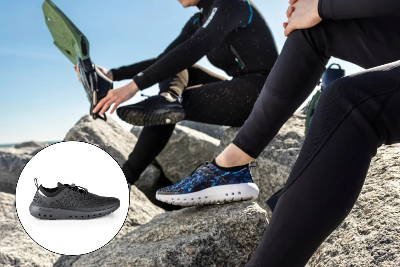 Crosskix Tetra water shoe sneaker hybrid designed for land and water activities
