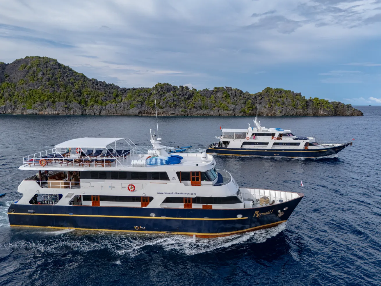 Mermaid Liveaboards’ two dive yachts offer 26 unique itineraries exploring Indonesia.