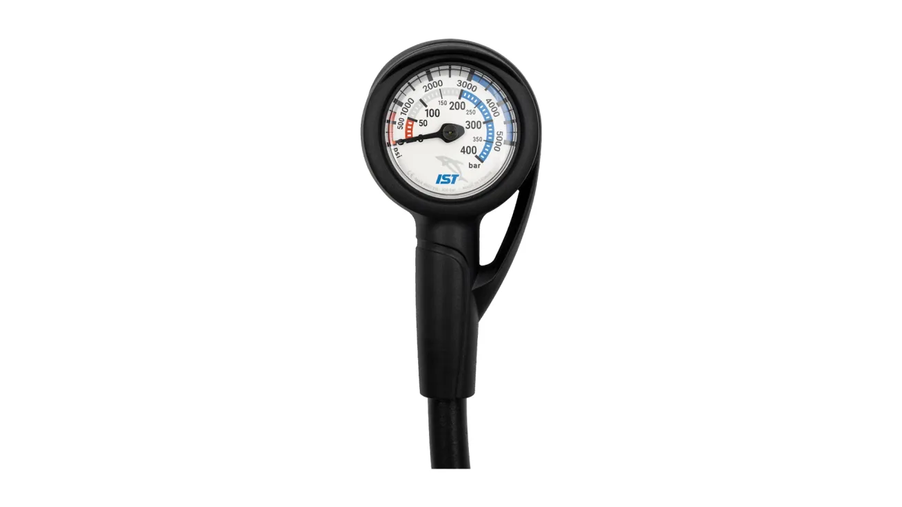 IST Sports GP-35 high-pressure gauge scuba dual scale pressure gauge