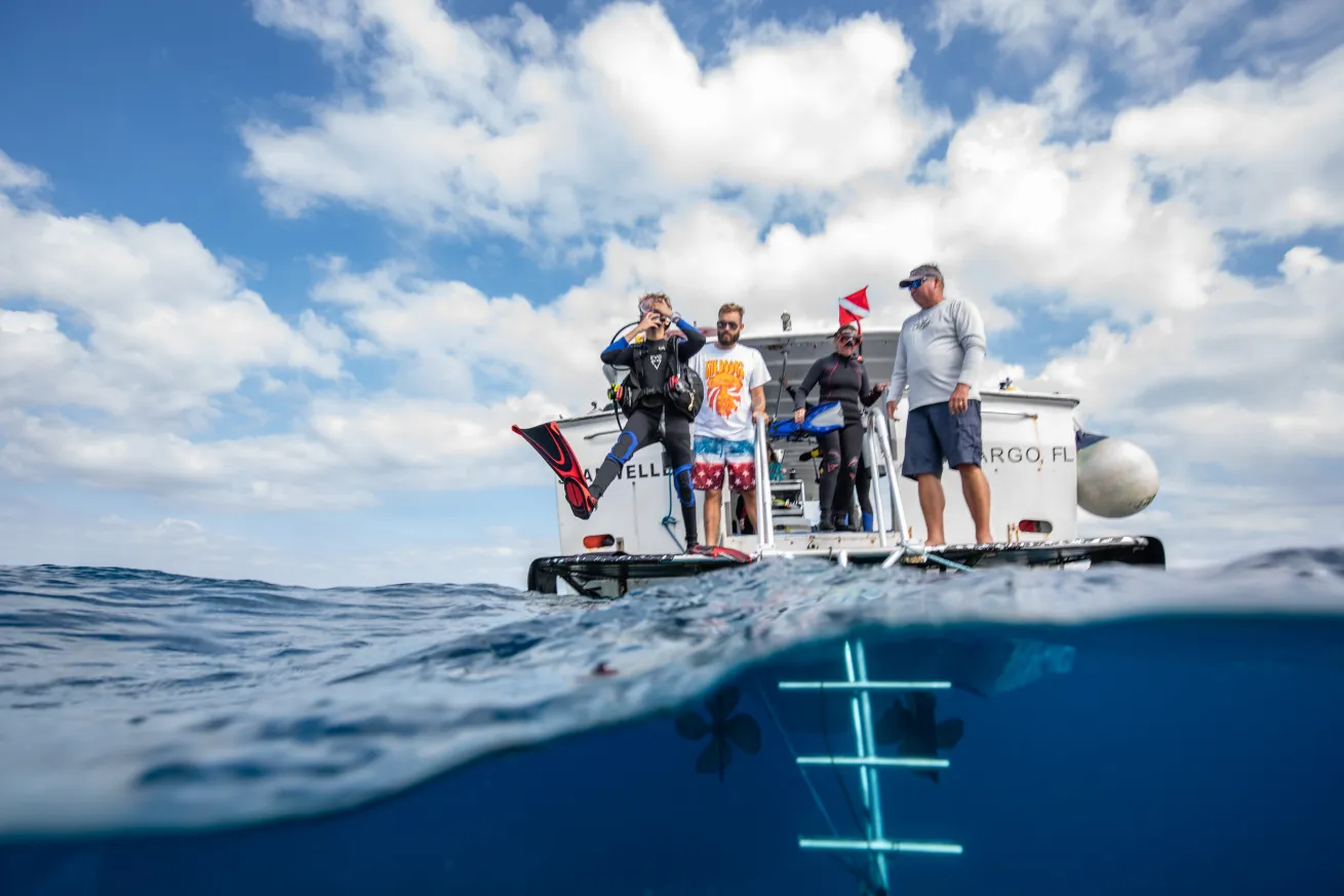 With the right training under an authorized PADI instructor, your kid will be leaping into the ocean with confidence.
