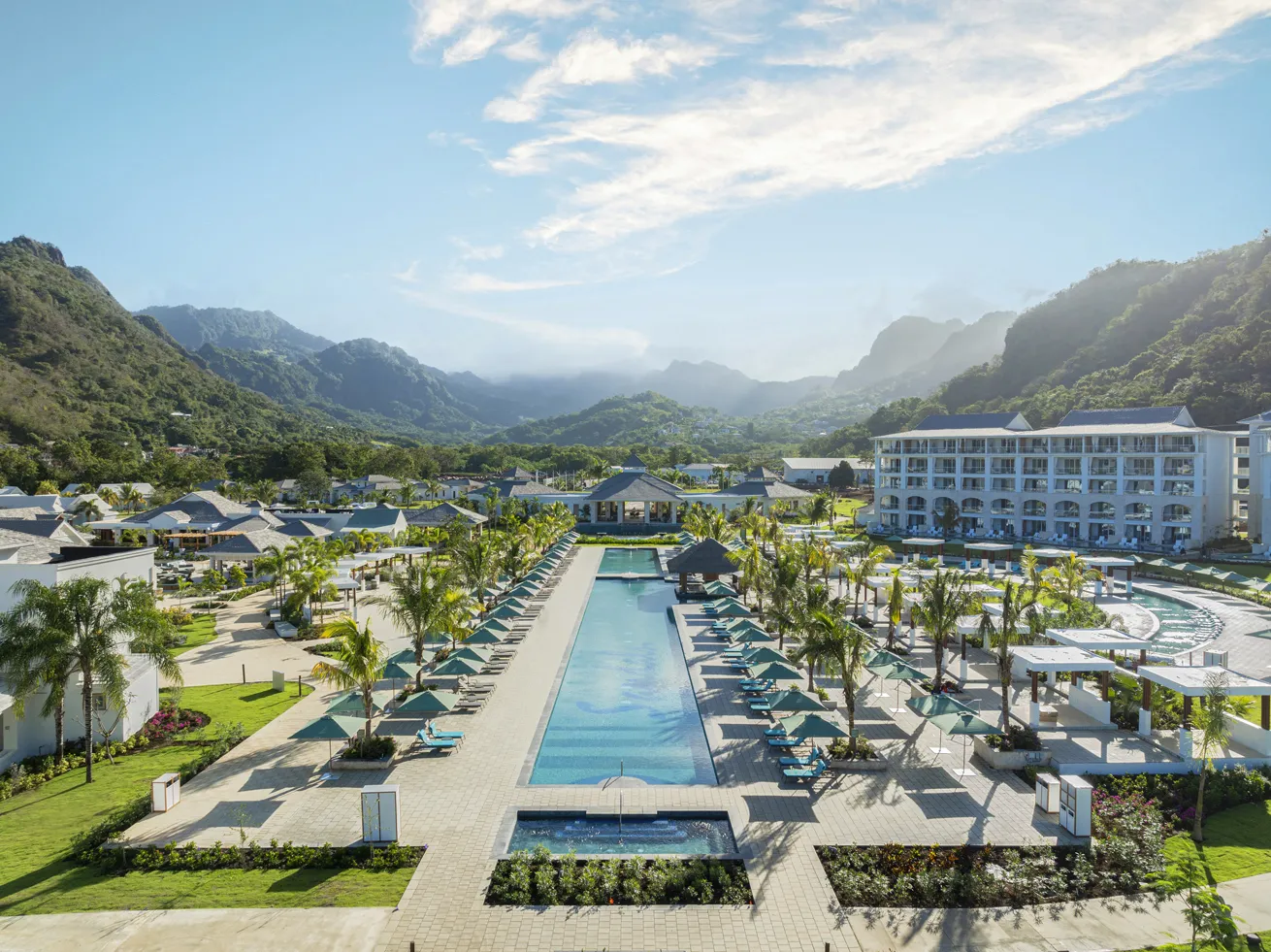 Myriad opportunities to relax present themselves, including multiple pools