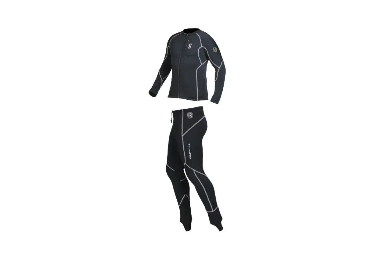 Scubapro K2 Mid-Weight drysuit undersuit top and pants thermal layer