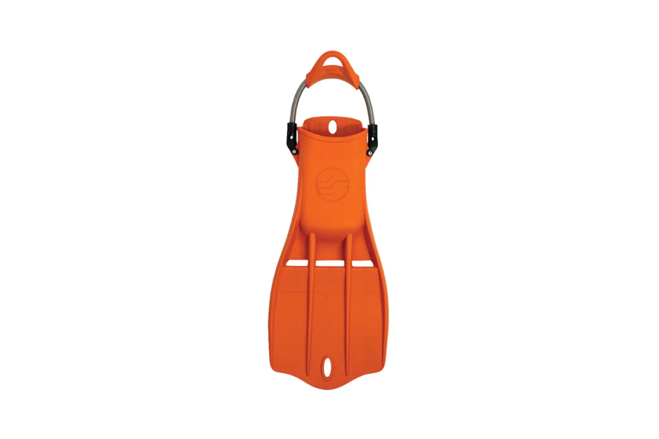 Sherwood Forge dive fin negatively buoyant tec fin with spring strap