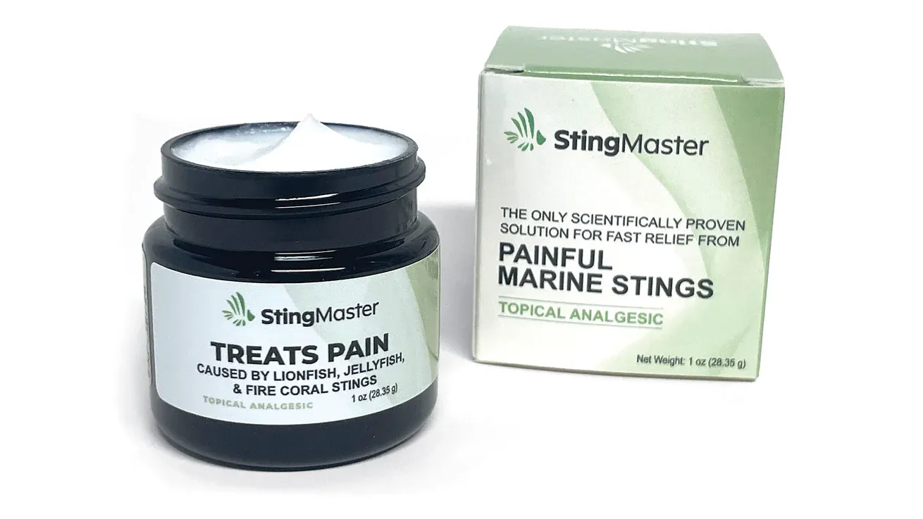 StingMaster Analgesic Cream topical pain relief cream for marine stings