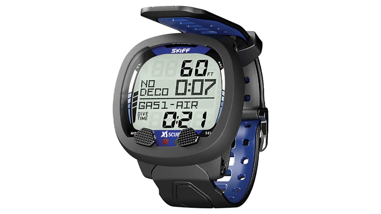 XS Scuba Skiff dive computer wrist mount