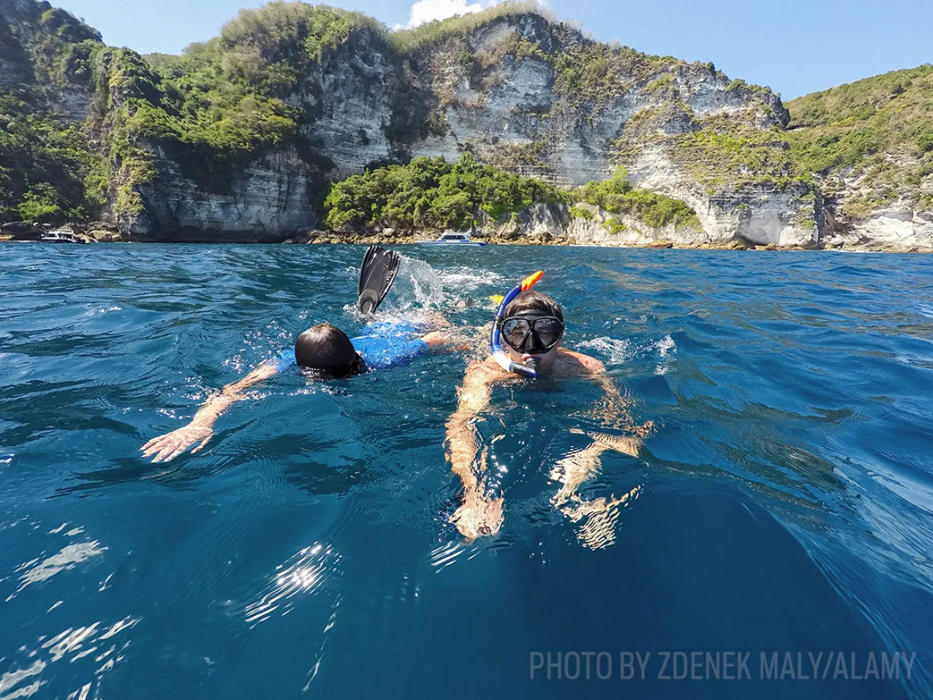 best snorkeling Bali Indonesia