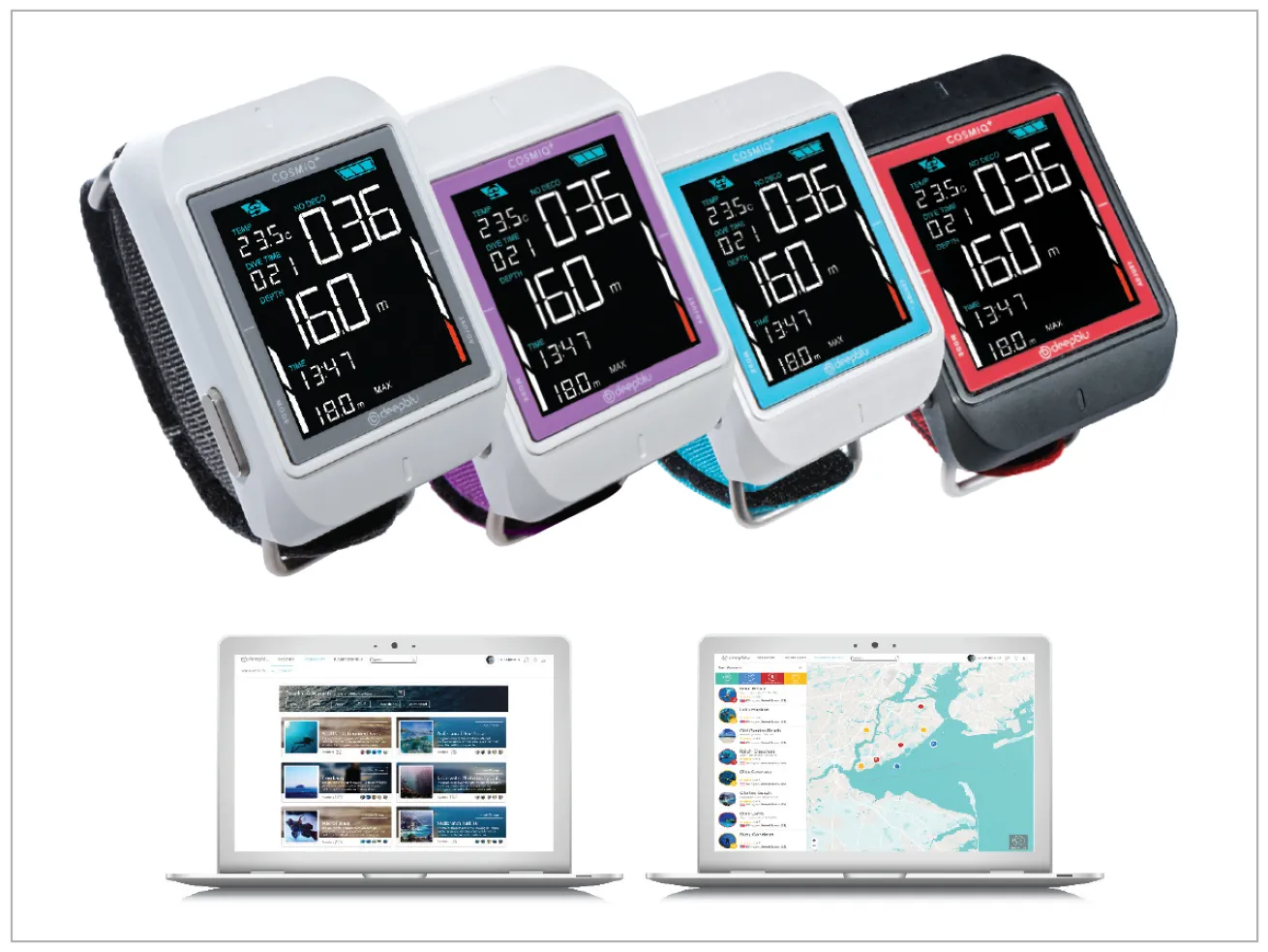 scuba diving computer deepblue cosmiq+