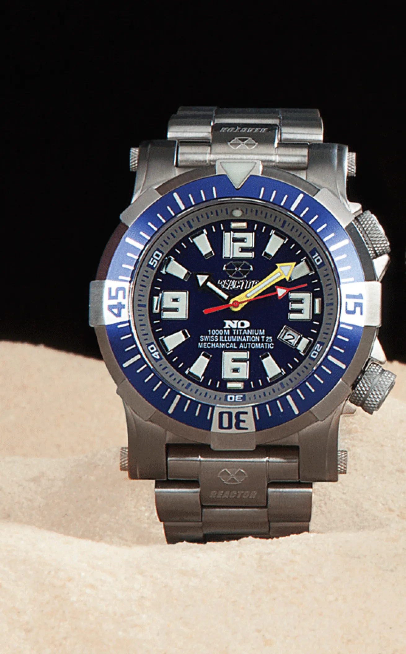 scuba diving watch reactor