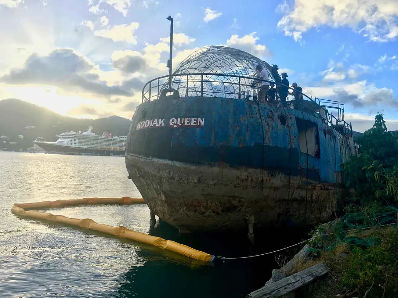 BVI's Newest Shipwreck Survived Pearl Harbor and Is Definitely