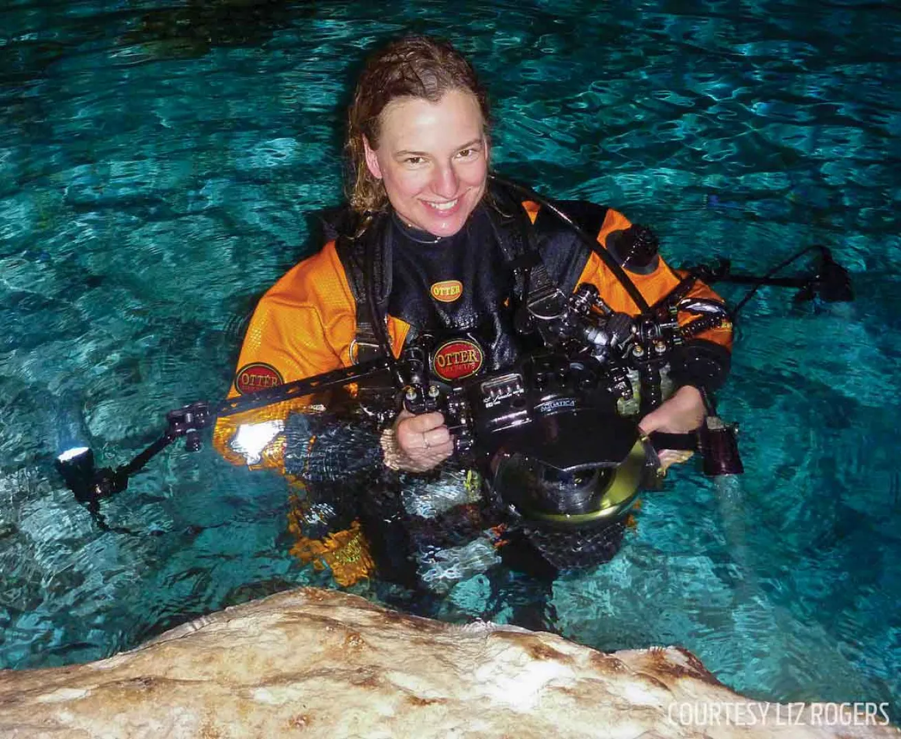 cave diving Liz Rogers