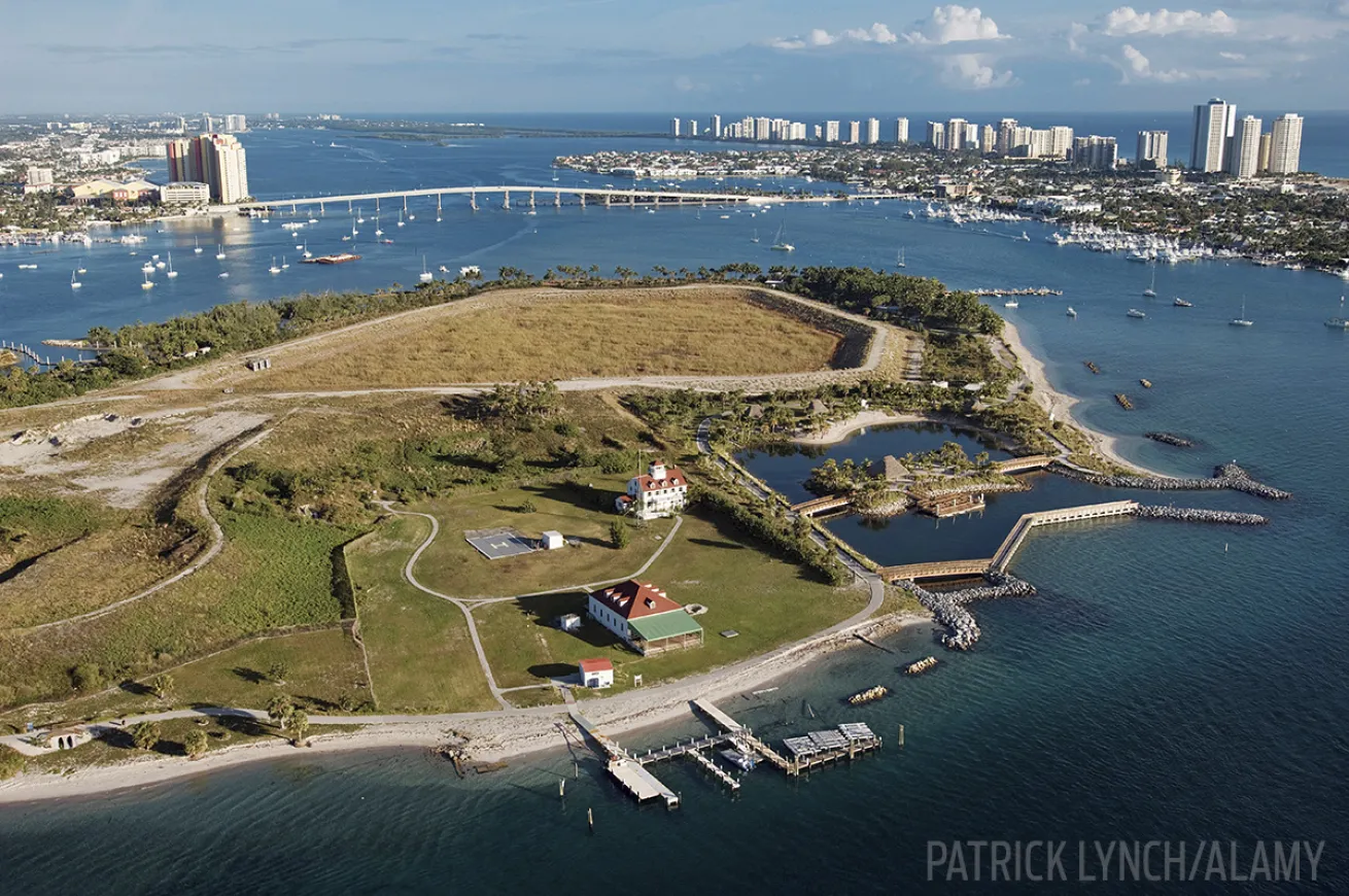 Peanut Island park Palm Beach, Florida