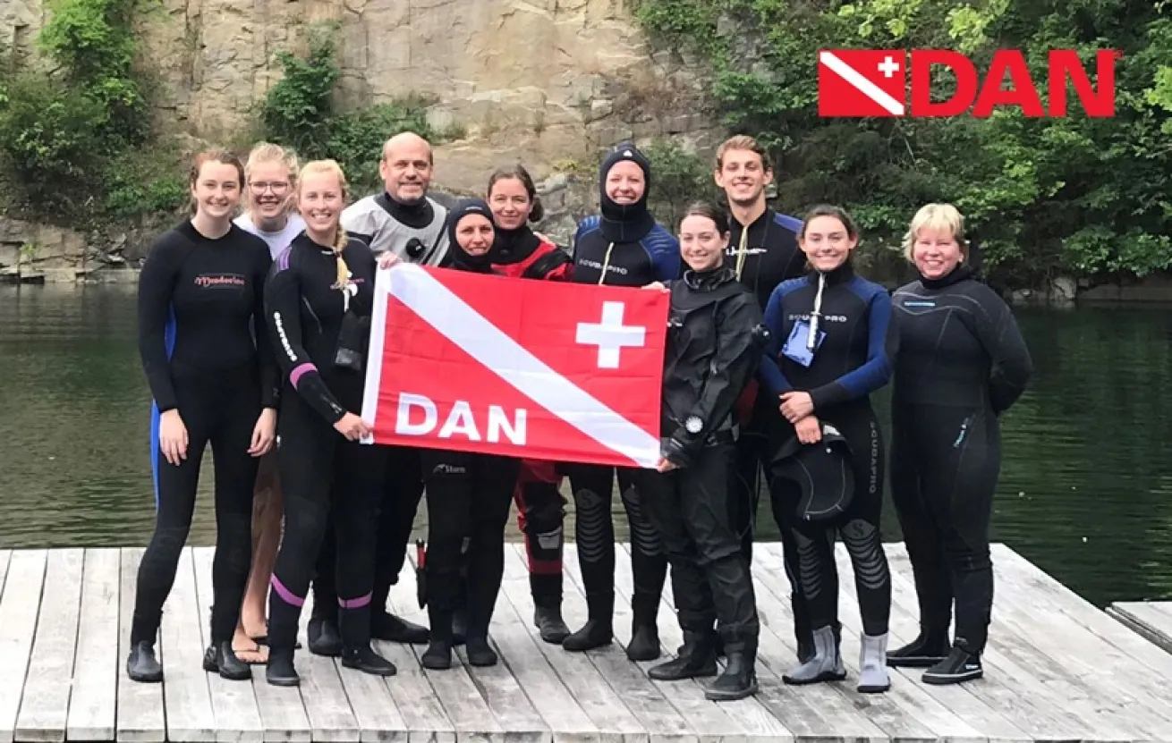 Divers Alert Network Interns 