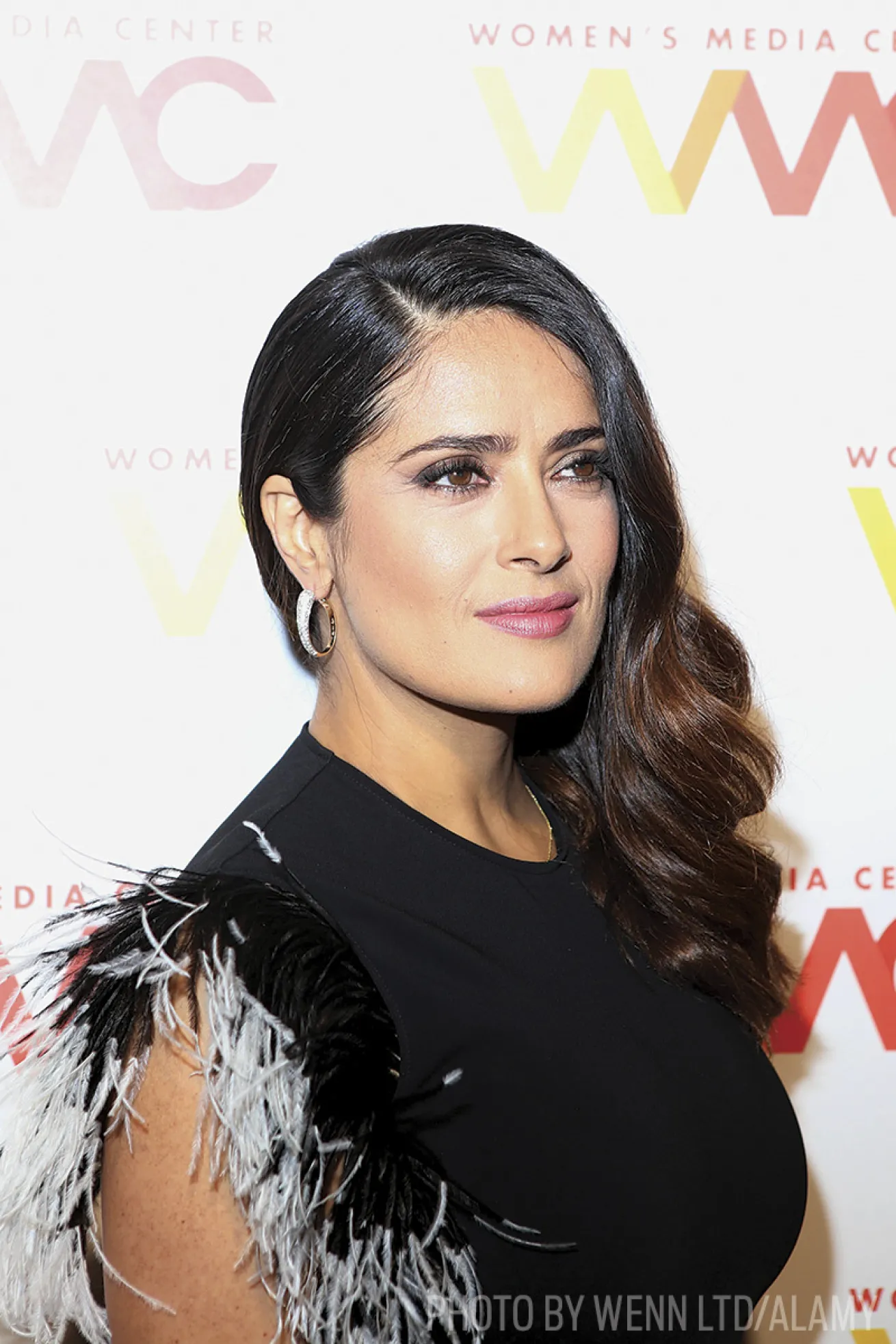 salma hayek scuba diving