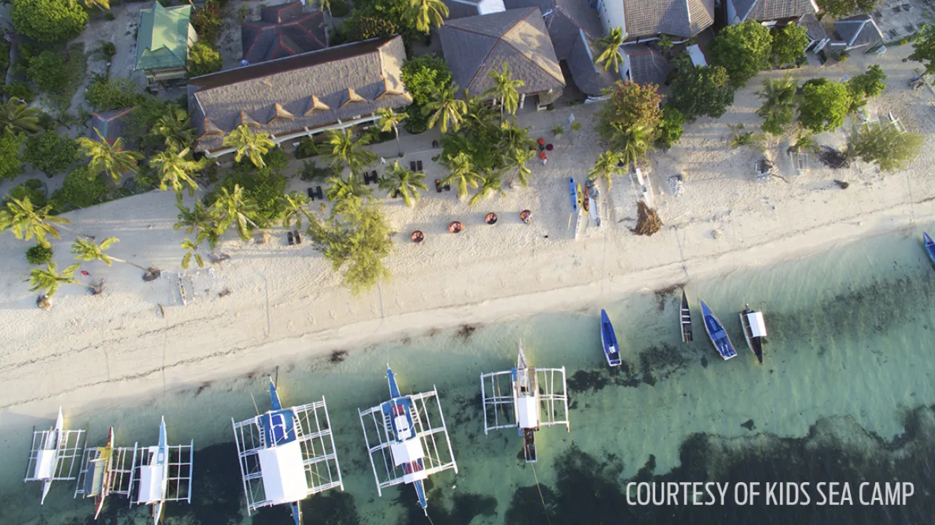 Kids Sea Camp scuba diving philippines