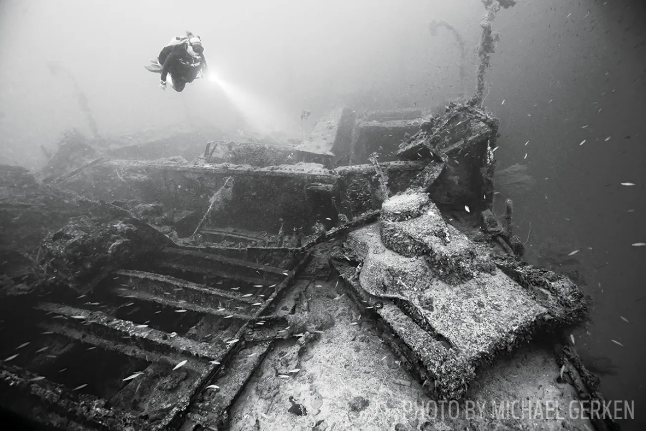 scuba diving chuuk lagoon san francisco maru