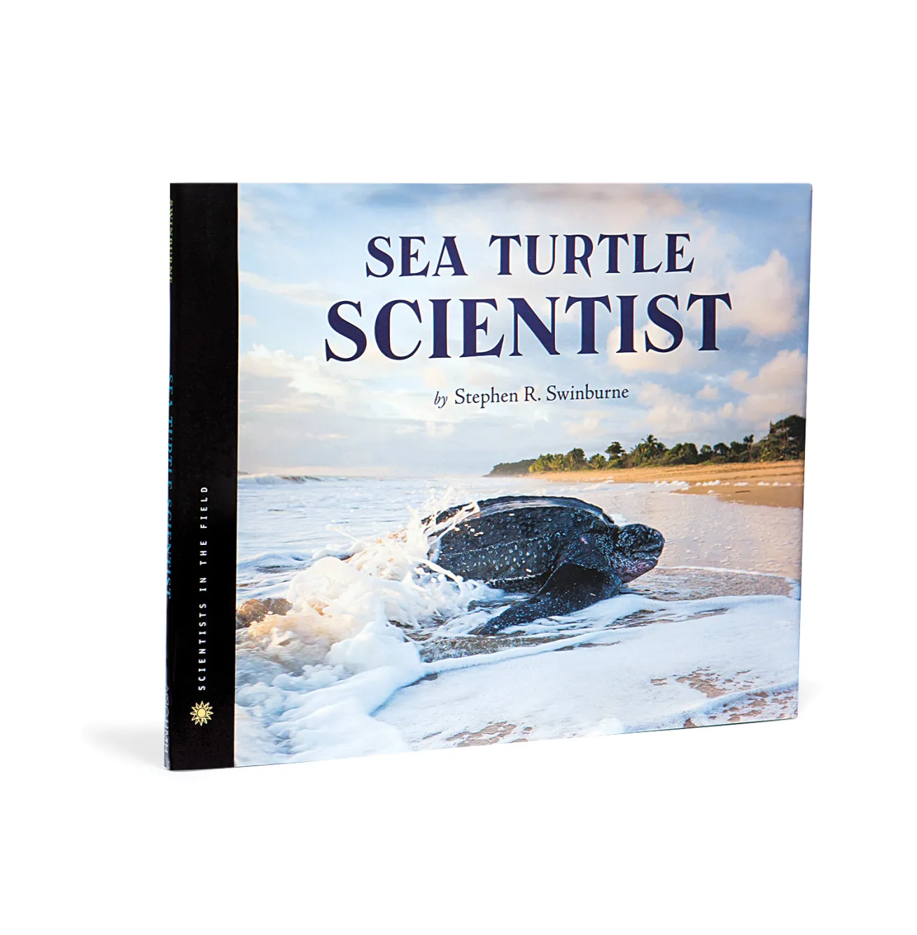 Scuba diving underwater book sea turtle scientist