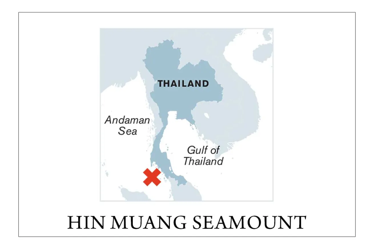 dive map thailand