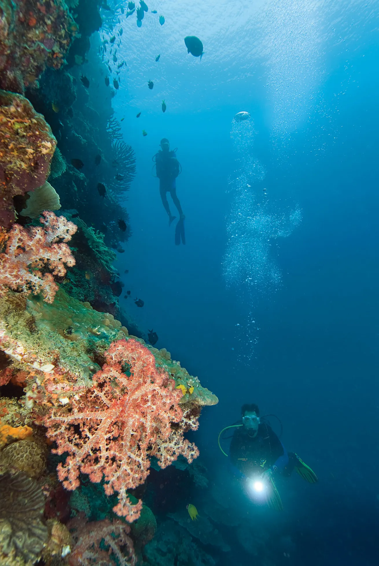 The walls of PNG are steep and deep