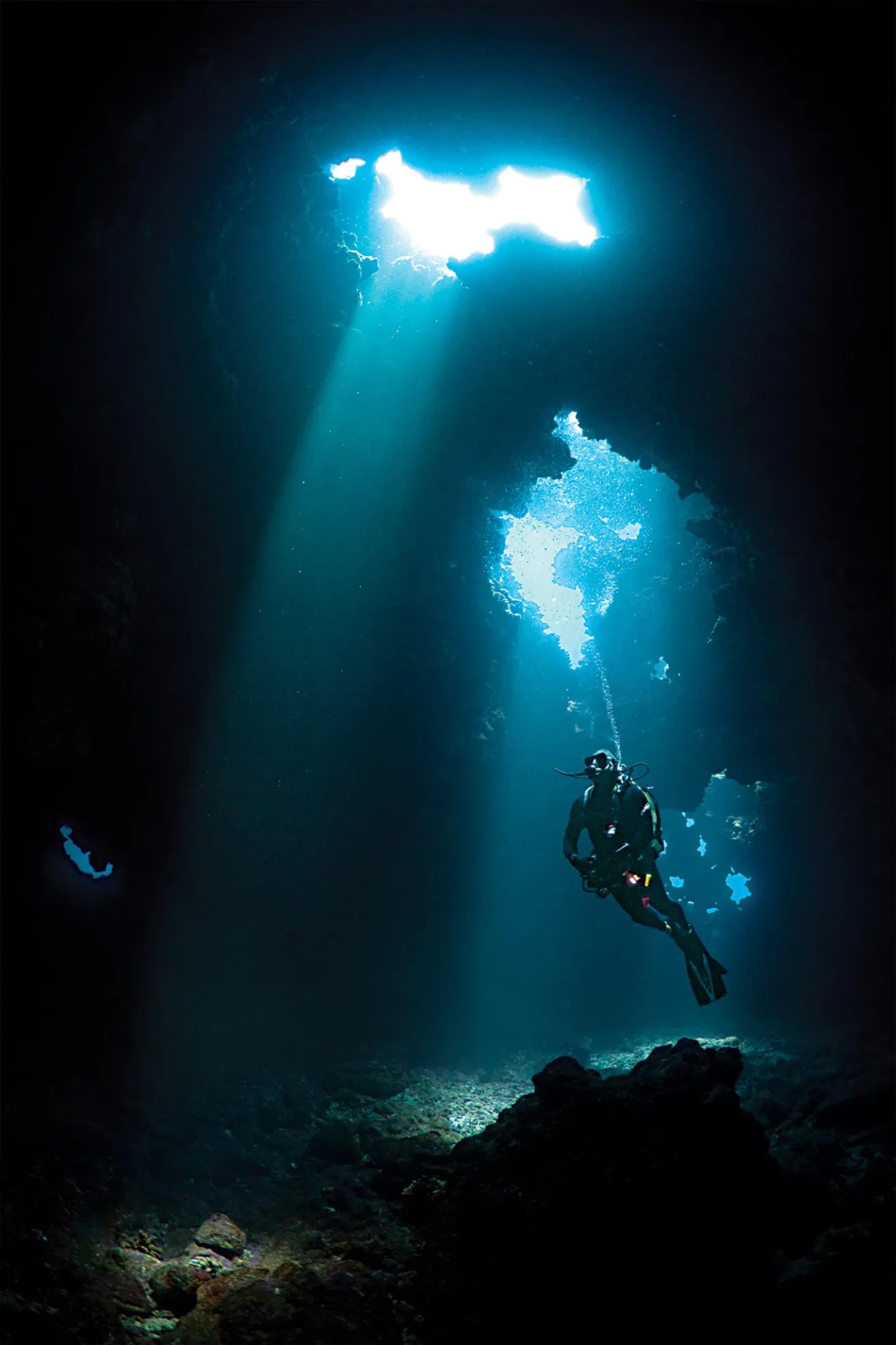 scuba diving hawaii volcanoes
