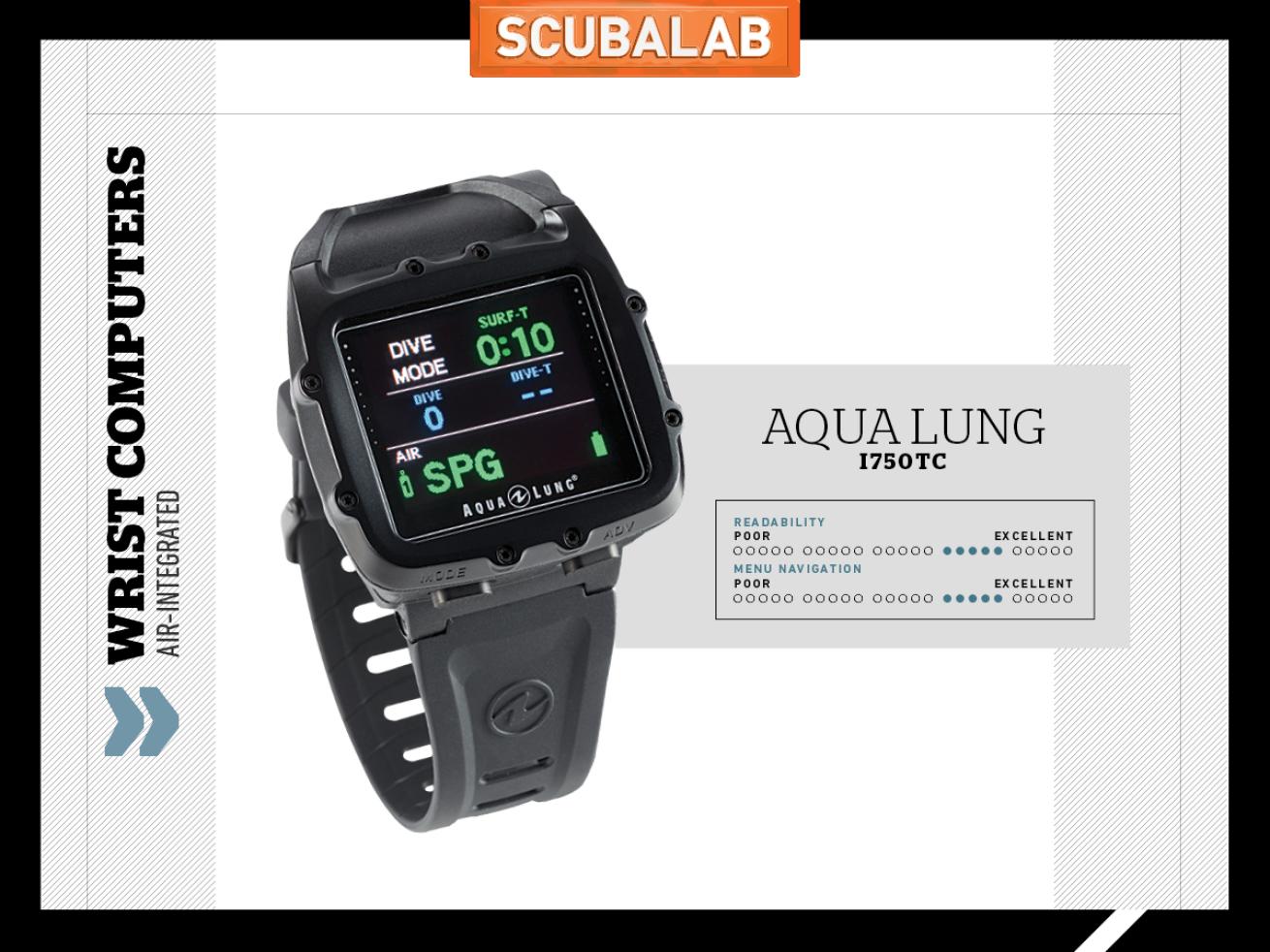 Aqua Lung i750TC dive computer review ScubaLab