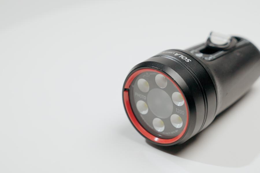 Light & Motion Sola Photo 1200 Imaging Light: ScubaLab Testers